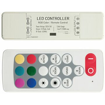Imagine controlador rgb rf 5-24v 3x4a