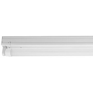 Regleta argos led de color blanco, portalámparas g13 para lámpara ectube led 1200mm para alumbrado de interiores.