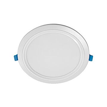 Downlight led kentau avant, a 230v ac,  de forma cuadrada y circular color blanco y gris. de fácil instalación, montaje versátil y tecnología celltech