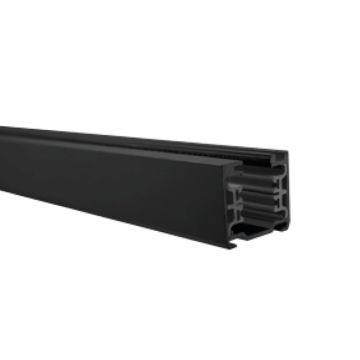 Carril electrificado 2m negro