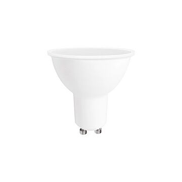 Lámpara led icon basic para un ahorro energético del 90%, de 7w de potencia, a 230v ac, 3000k y un flujo de 578lm. angulo de apertura de 100° y casqui