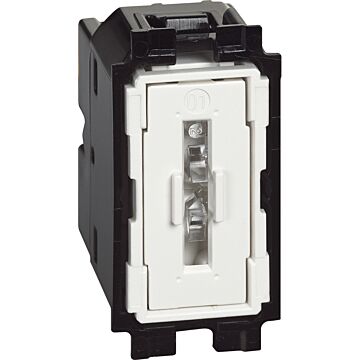 Pulsador luminoso living now - 10a - 250vca - 1 módulo