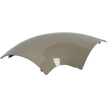 Curva para canal de suelo pasacables - 75x18mm - 3 compartimentos - l. 2m - con tapa - gris ral 7030