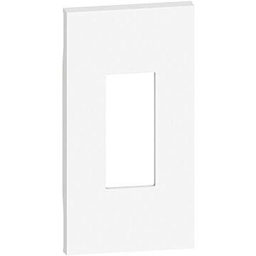 Frontal base rj45 living now - blanco - 2 módulos