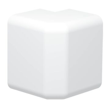 Ángulo exterior para canal fluidquint 60x100 - color blanco