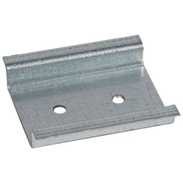 Rail din para 2 módulos de 17,5mm. accesorio instalación para equipos modulares