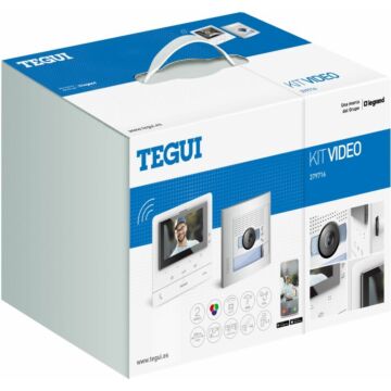 Kit vídeo 1 vivienda 2 hilos, placa sfera new y monitor manos libres classe 100 conectado
