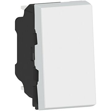 Interruptor mosaic easyled - 1 módulo, 1 vía - 10ax - 250 v~ - blanco