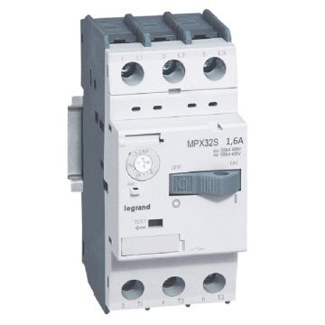 Guardamotor magnetotérmico mpx³ 32s - 1,6a - 100ka