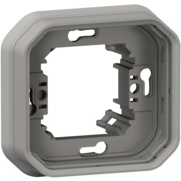 Marco de empotrar plexo modular gris - 1 elemento