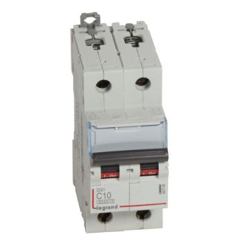 Magnetotérmico dx³ 6000/10 ka - 2p - 230/400 v~ - 10a - curva c