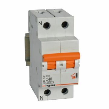 Magnetotérmico rx³ - 1p+n - 230 v~ - 40a - curva c
