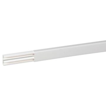 Moldura dlplus 40x16 - 2 comp. - l. 2,1m - blanco