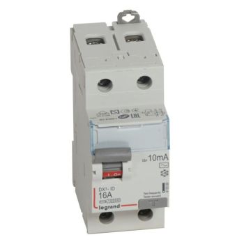 Interruptor diferencial dx³ - 2p- 230v~-16a - tipo ac - 10ma - 2 módulos