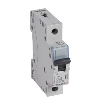 Magnetotérmico tx³ - 1p - 230/400 v~ - 25a - curva c - 1 módulo