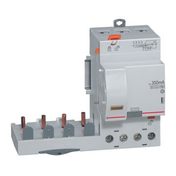 Bloque diferencial adaptable dx³ -4p-230/400 v~-63 a- 300 ma - tipo hpi selectivo - 3 módulos
