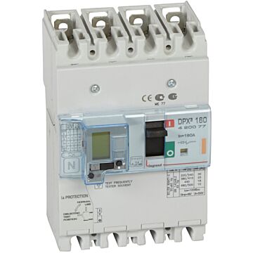 Automático mccb dpx³ 160 - magnetotérmico diferencial -- 4p - icu 25 ka (400 v~) - in 160a