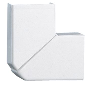 Ángulo plano variable - para moldura dlplus 40x16 - blanco