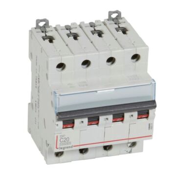 Magnetotérmico dx³ 10000/16ka - 4p - 400 v~ - 20a - curva c