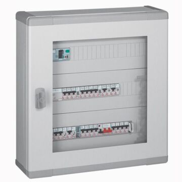 Caja distribución aislante xl³ 160 - totalmente modular - 2 filas de 24mod