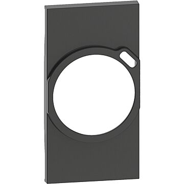 Frontal base de corriente con usb living now - dark - 2mod