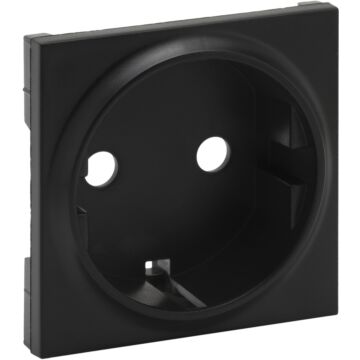 Frontal niloé step - base de corriente 2p+t - negro mate