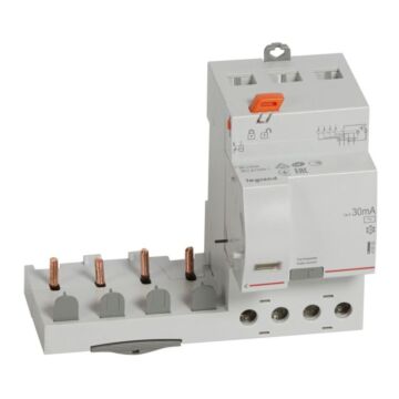 Bloque diferencial adaptable dx³ -4p-230/400 v~-63 a- 30 ma - tipo ac - 3 módulos