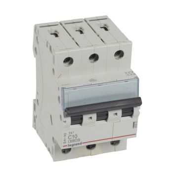 Magnetotérmico tx³ - 3p - 400v~ - 10a - curva c - 3 módulos