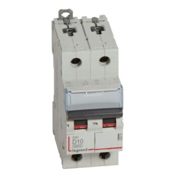 Magnetotérmico dx³ 6000/10 ka - 2p - 230/400 v~ - 10a - curva d