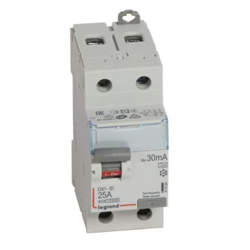 Interruptor diferencial dx³ - 2p- 230v~-25a - tipo a - 30ma - 2 módulos
