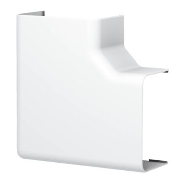 Ángulo plano para canal fluidquint 60x100 - color blanco