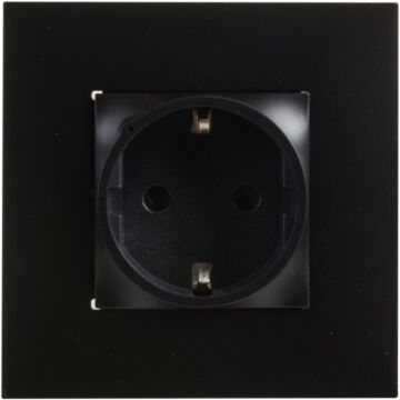 Toma de corriente conectada (estándar schuko) valena next with netatmo - dark