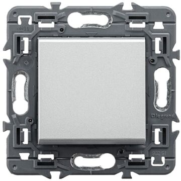 Pulsador valena next - 6a - 230v~ - aluminio