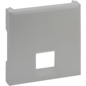 Frontal niloé step - bases telefónicas e informáticas rj 45 - aluminio