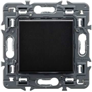 Pulsador valena next - 6a - 230v~ - dark
