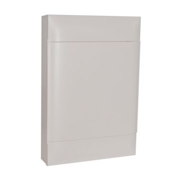 Caja superficie practibox s puerta lisa 3x18mod
