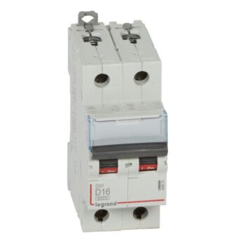 Magnetotérmico dx³ 6000/10 ka - 2p - 230/400 v~ - 16a - curva d