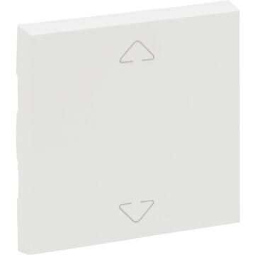 Tecla niloé step - doble - mecanismos para toldos y persianas - blanco mate