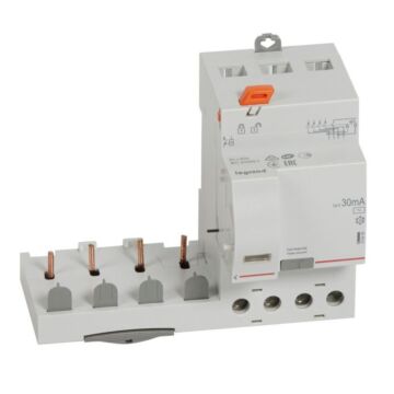 Bloque diferencial adaptable dx³ -4p-230/400 v~-40 a- 30 ma - tipo ac - 3 módulos
