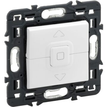 Conmutador para persianas valena next - 6a - con enclavamiento mecánico - blanco