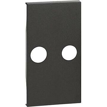 Frontal bases de televisión living now - dark - 2mod