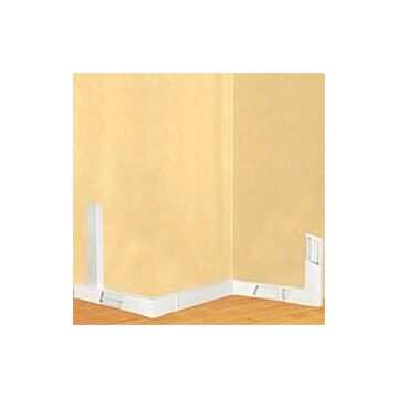 Canal de distribución euroquint 25x40 - 1 compartimentos - 2m - blanco