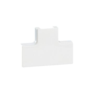 Derivación en t plana - para moldura dlplus 40x20 - blanco