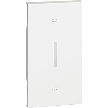 Tecla living now - símbolo persianas - blanco - 2mod