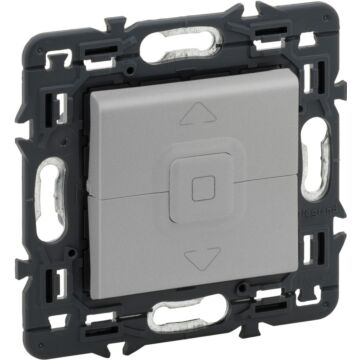 Conmutador para persianas valena next - 6a - con enclavamiento mecánico - aluminio