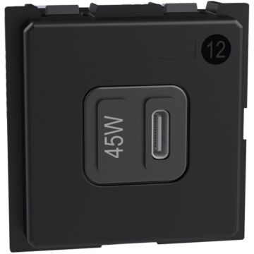 Cargador usb living now - 1 usb - tipo c - 45w- blanco - 2mod