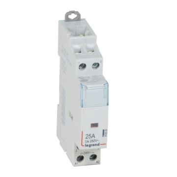 Contactor con bobina 230 v~ - 2p - 250 v~ - 25a - 2 na - 1 módulo