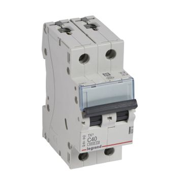 Magnetotérmico tx³ - 2p - 230/400 v~ - 40a - curva c - 2 módulos