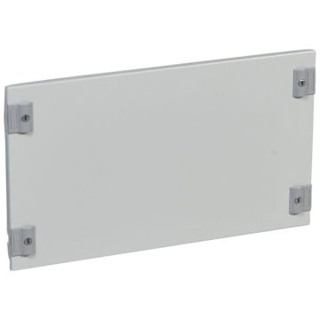 Tapa cubrebornas ciega metálica xl³ 400 - para cajas y armarios - alt. 300mm