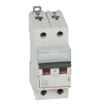 Magnetotérmico dx³ 10000/16ka - 2p - 230/400 v~ - 32a - curva c